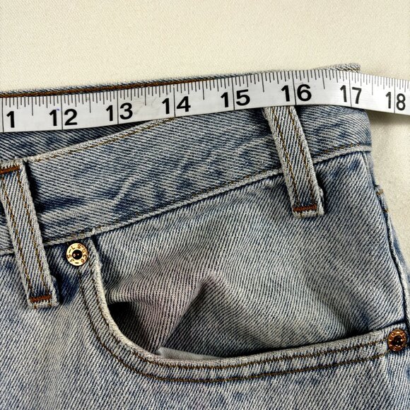 Levi's 505‎ Men's Sz 36x30 Blue Regular Fit Straight Leg 100% Cotton Denim Jeans - Picture 8 of 16